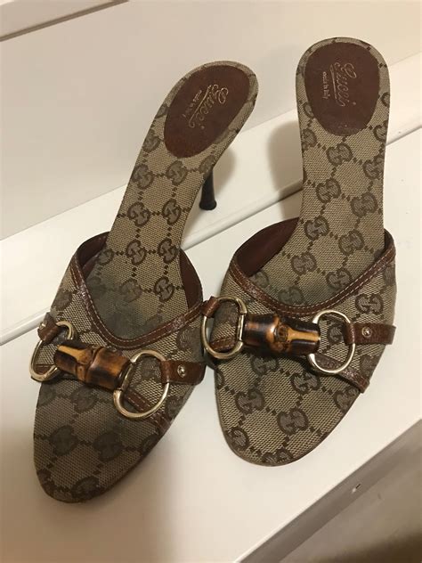 vintage gucci slides